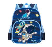 Damaiyyy Sac Enfant,Sac à Dos Scolaire Astronaute Sac à Dos Enfants Super Héros Durable Réglable Maternelle Sac Scolaire Garçon Filles Livre Sac à Dos