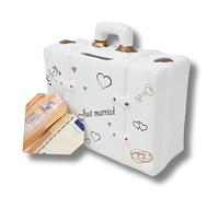 Damaloo Tirelire de Mariage - Boîte d'Épargne d'Argent - Remplisseur de Souhaits - Cochon de Don pour Adultes