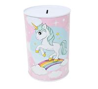 Damaloo Tirelire XXL en forme de licorne - Motif licorne pour filles, garçons et adultes