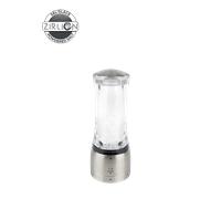 Daman Moulin à sel manuel en acryl et inox, u'Select, 16 cm Peugeot