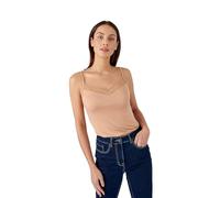 Damart - Caraco Dentelle Thermique Thermolactyl Sensitive Femme Marron Taille 42-44 (M)