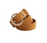 Damart - Ceinture En Croûte De Cuir