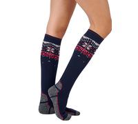 Damart - Chaussettes De Ski Mixtes Thermique Thermolactyl Femme Bleu Taille 39/42