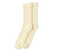 Damart - Chaussettes Mixtes Maille Jersey Bouclette Thermolactyl Femme Ecru Taille 35/37