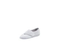 Damart - Chaussons Maille gaufrée à Scratch Femme