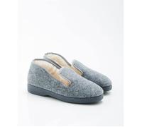 Damart - Chaussons Thermolactyl Femme Gris Chiné Taille 42