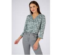 Damart - Chemisier maille chaude imprimé - Vert Indien 38/40
