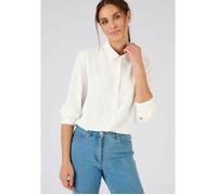 Damart - Chemisier uni tissu gaufré - Blanc Cassé 50