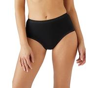 Damart - Culotte midi, en Coton Strech Femme Noir Taille XL