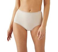 Damart - Culotte Midi en Coton Strech Femme Rose Taille XL