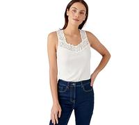 Damart - Débardeur Douceur Soyeuse Thermolactyl Femme Blanc Cassé Taille S