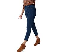 Damart - Jean Slim 7/8ème 5 Poches by Femme Bleu Imprimé Taille 42
