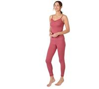 Damart - Legging Long Dentelle Thermolactyl Sensitive Femme Rose Taille 46-48 (L)