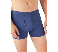 Damart - Lot De 2 Boxers Ouverts Homme Bleu Taille XXL (110-117)