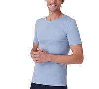 Damart - Lot De 2 T-Shirts Col Rond, Manches Courtes, Essential Pur Coton Peigné sans, Col Rond, Grisaille, (110-117) XL