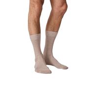 Damart - Lot De 3 Paires De Chaussettes Mixtes En Coton Biologique Majoritaire Femme Marron Taille 39/42