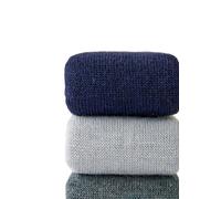 Damart - Lot De 3 Paires De Chaussettes Unies Thermolactyl Homme Lot Saphir Taille 42/44