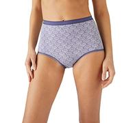 Damart - Lot De 4 Culottes Maxi Assorties Femme Bleu Imprimé Taille M