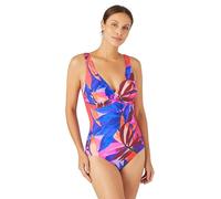 Damart - Maillot de Bain by Femme Bleu Imprimé Taille 48