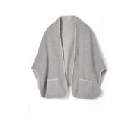 Damart Mixte 66236 Châle D'intérieur, GRIS CHINE, Taille Unique EU