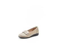 Damart - Mocassins à Boucle Fantaisie Amortyl, Coloris Bronze, 36
