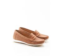 Damart - Mocassins aspect python Climatyl - Camel 38