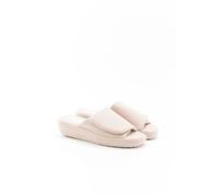 Damart - Mules à scratch compensées - Beige Foncé 37