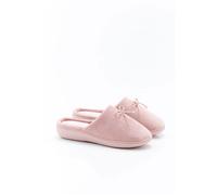 Damart - Mules emboîtantes en velours - Vieux Rose 41