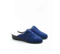 Damart - Mules Thermolactyl effet texturé - Bleu Marine 40