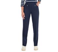 Damart - Pantalon Droit Classique Enfilable Femme Bleu Taille 48