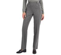 Damart - Pantalon Droit Classique Enfilable Femme Gris Chiné Taille 42