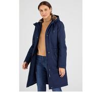 Damart - Parka avec détails motif animalier Thermolactyl - Marine 46/48