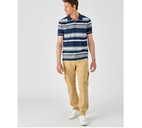 Damart - Polo jersey rayé - Marine Rayé L