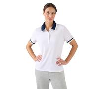 Damart - Polo Maille piquée Femme Blanc Taille 38/40