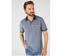 Damart - Polo manches courtes - Marine Chiné L