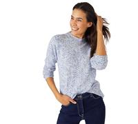 Damart - Pull imprimé Femme Gris Imprimé Taille 54/56