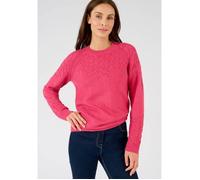 Damart - Pull maille fantaisie - Framboise 42/44