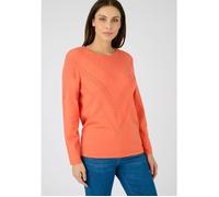Damart - Pull maille fantaisie Thermolactyl - Corail 42/44