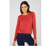 Damart - Pull motif losanges - Rouge 38/40