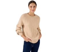 Damart - Pull torsadé Thermolactyl Femme Marron Taille 42/44