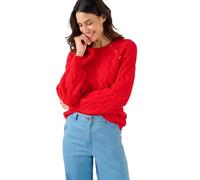 Damart - Pull torsadé Thermolactyl Femme Rouge Taille 38/40