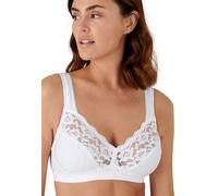 Damart - Soutien-Gorge Grand Maintien sans Armatures Femme Blanc Taille 120