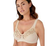 Damart - Soutien-Gorge Grand Maintien sans Armatures Femme Rose Taille 115