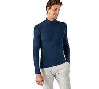 Damart - T-Shirt col Montant Thermolactyl Sensitive Homme Bleu Taille XXL (118-125)