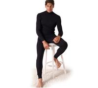 Damart - T-shirt col montant Thermolactyl Sensitive - Noir M