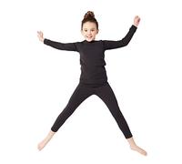 Damart - T-Shirt Col Rond Comfort Thermolactyl 4 Enfant Noir Taille 12ans