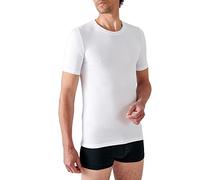 Damart - T-Shirt Double Face Col Rond Thermolactyl Homme Blanc Taille XS (78-85)