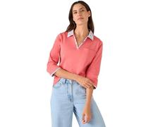Damart - T-Shirt Effet 2 en 1 Femme Rose Taille 42/44