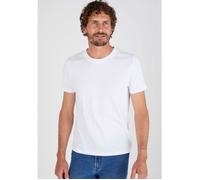 Damart - T-shirt Essential en maille côtelée - Blanc M