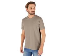 Damart - T-Shirt Essential en Maille gaufrée Homme Marron Taille M (94-101)